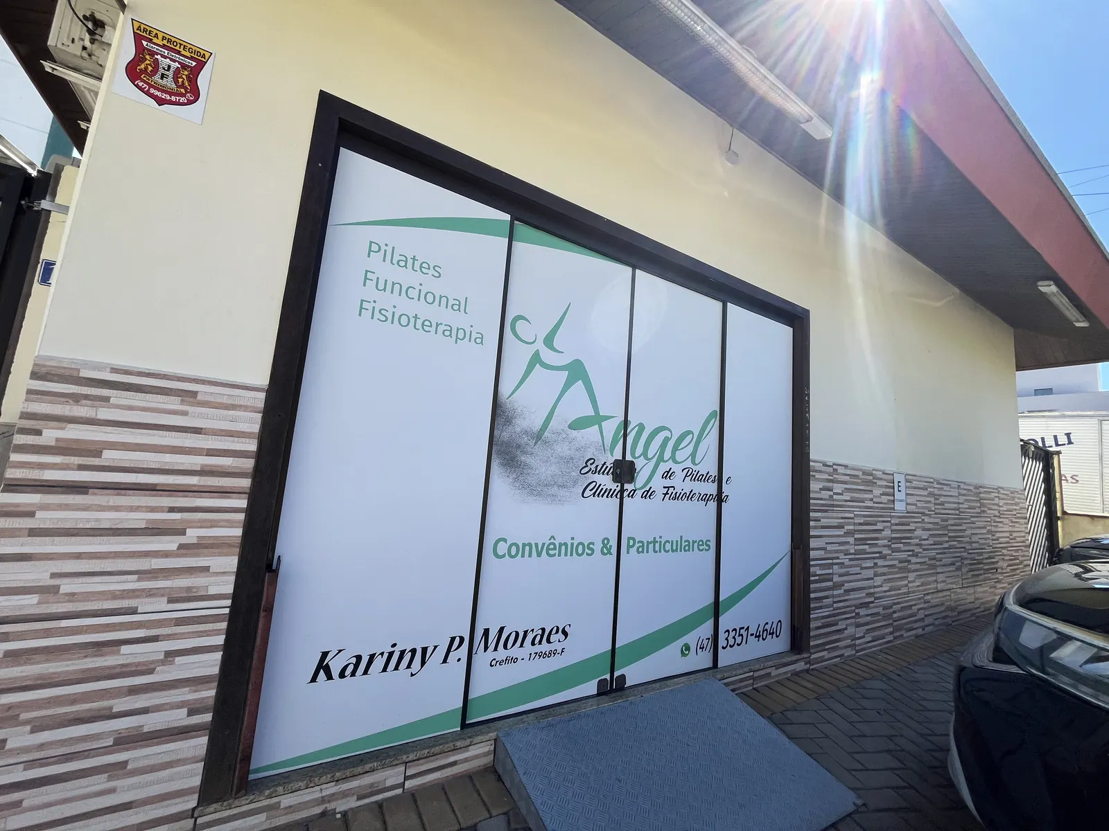 Fachada da Unidade 02 Angel Fisioterapia Pediátrica em Brusque